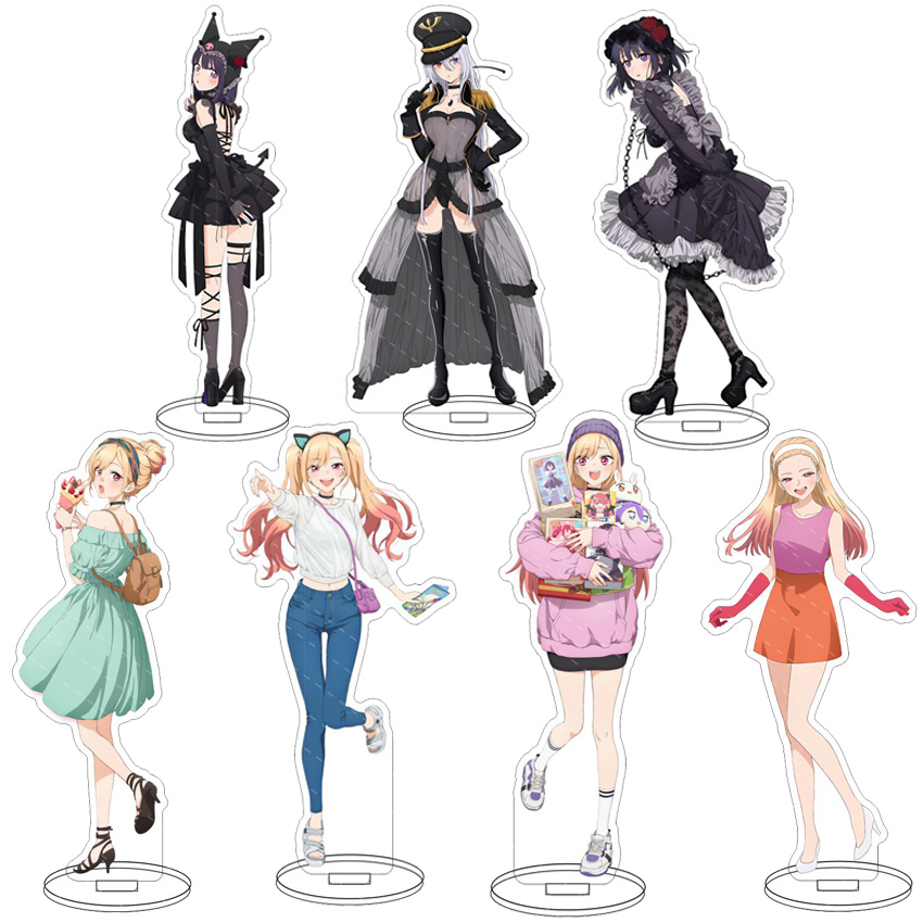 Anime Game Merchandise - 16CM 애니메이션 아크릴 스탠드 마이 드레스업