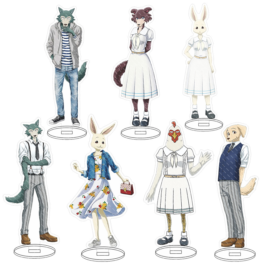 Anime Game Merchandise - 16CM 애니메이션 BEASTARS Legoshi Louis Juno