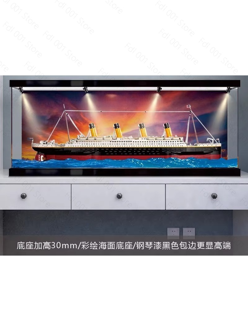 10294 타이타닉 모델 피규어 아크릴 디스플레이 박스 - Figure Display Box 리뷰 및 가격