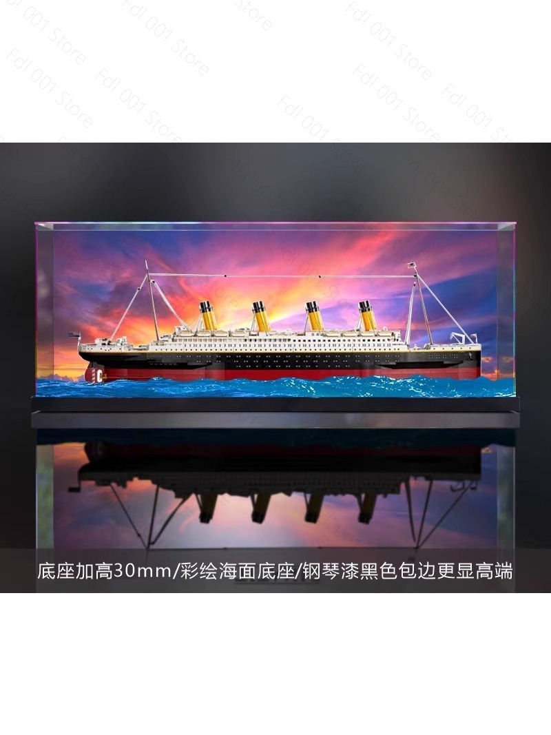 10294 타이타닉 모델 피규어 아크릴 디스플레이 박스 - Figure Display Box 리뷰 및 가격