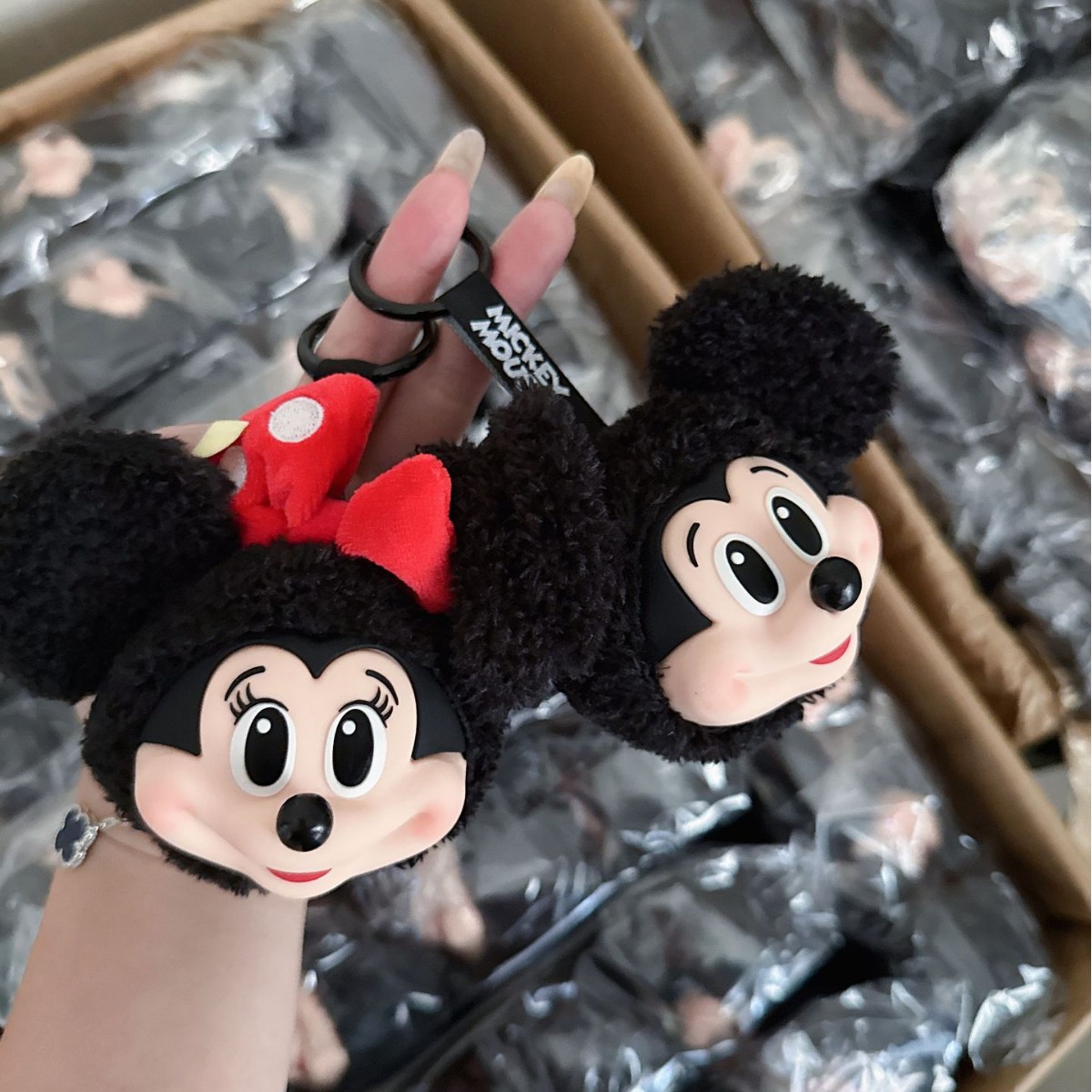 미키 미니 봉제 인형 키체인 귀여운 비닐 피규어 수집용 - Anime Merchandise Figure 리뷰 및 가격