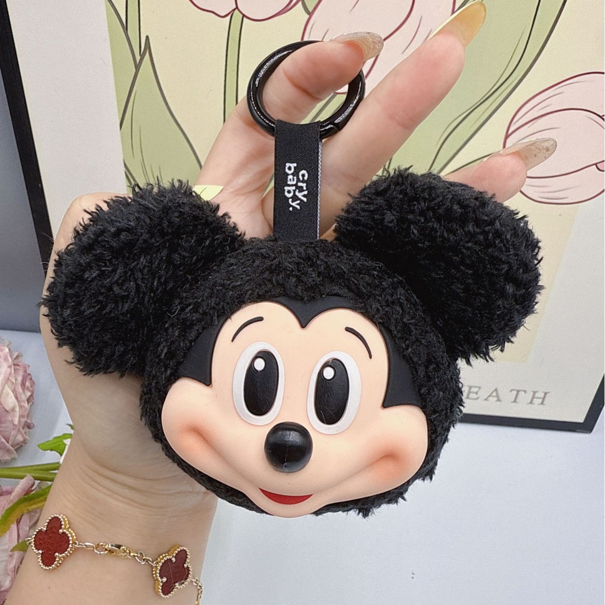 미키 미니 봉제 인형 키체인 귀여운 비닐 피규어 수집용 - Anime Merchandise Figure 리뷰 및 가격