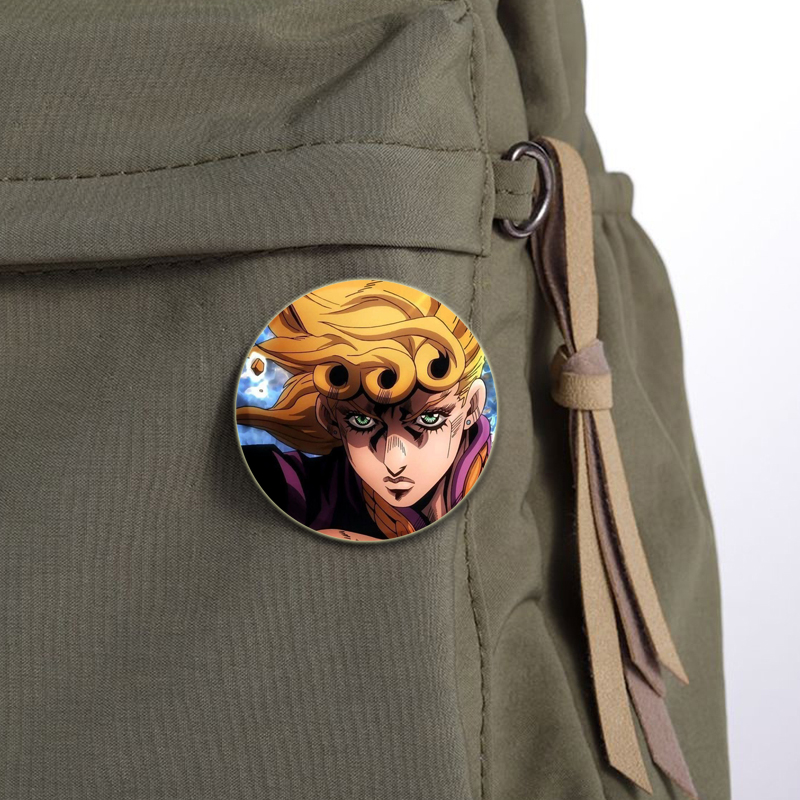 32/44/58mm 조조의 기묘한 모험 애니메이션 핀  - Jjk Anime Merchandise 리뷰 및 가격