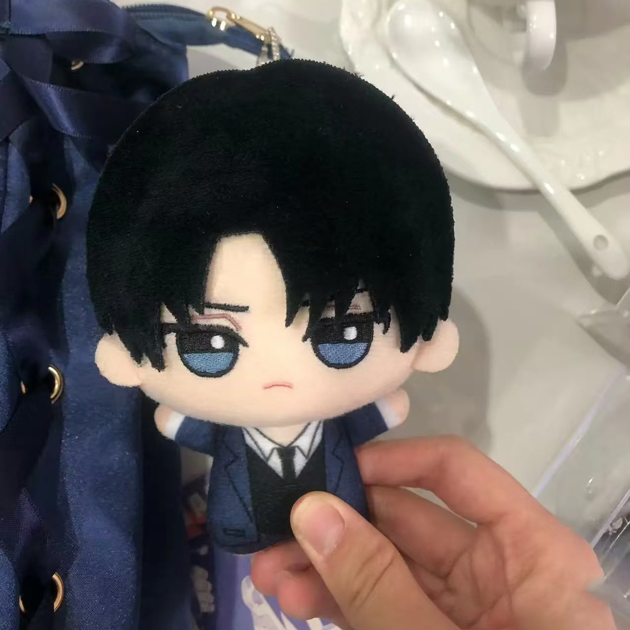 10cm 레비 아커만 플러시 인형 애니메이션 피규어 코 - Anime Merchandise Figure 리뷰 및 가격