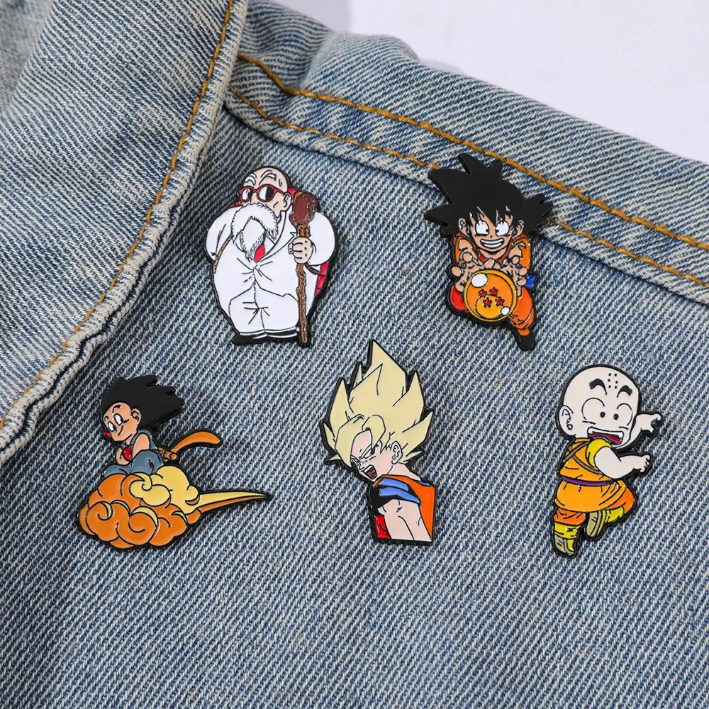 5개입 클래식 인기 애니메이션 브로치 ​ 손오반 크리에 - Enamel Pin Set 리뷰 및 가격