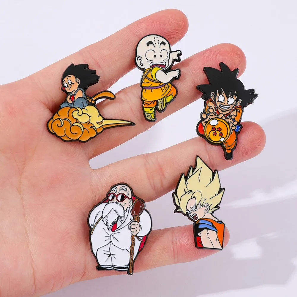 5개입 클래식 인기 애니메이션 브로치 ​ 손오반 크리에 - Enamel Pin Set 리뷰 및 가격