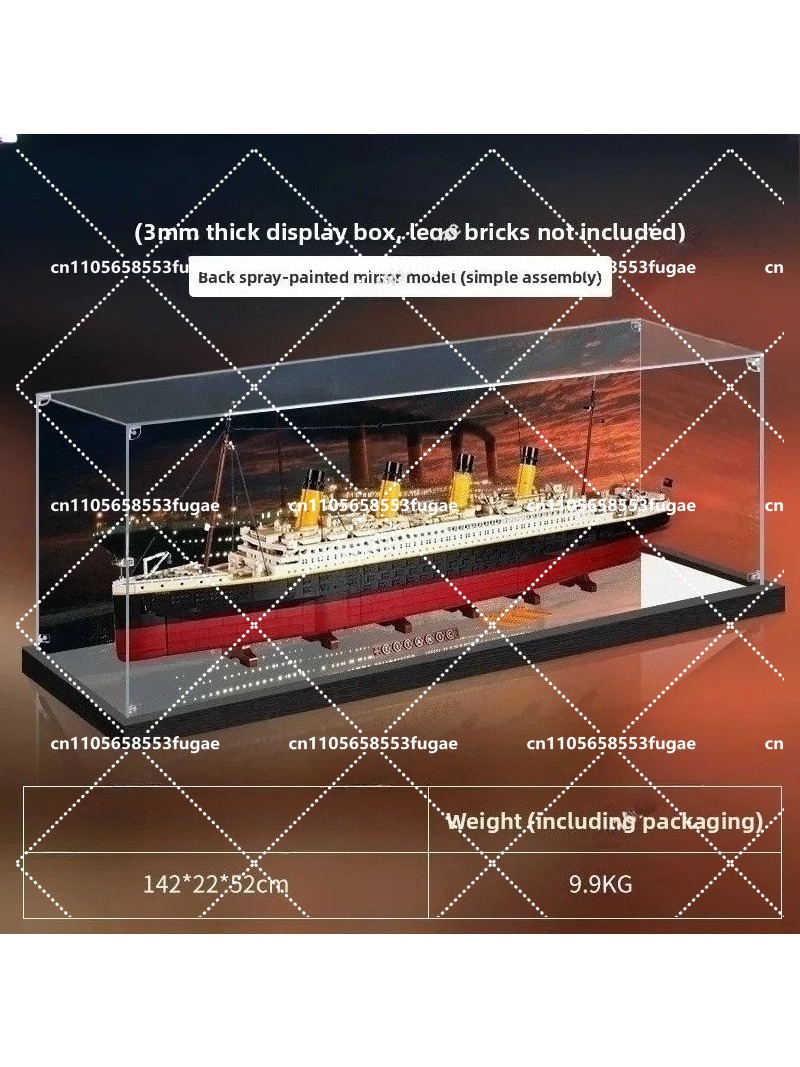 10294 타이타닉 모델 피규어 아크릴 디스플레이 박스 - Figure Display Box 리뷰 및 가격
