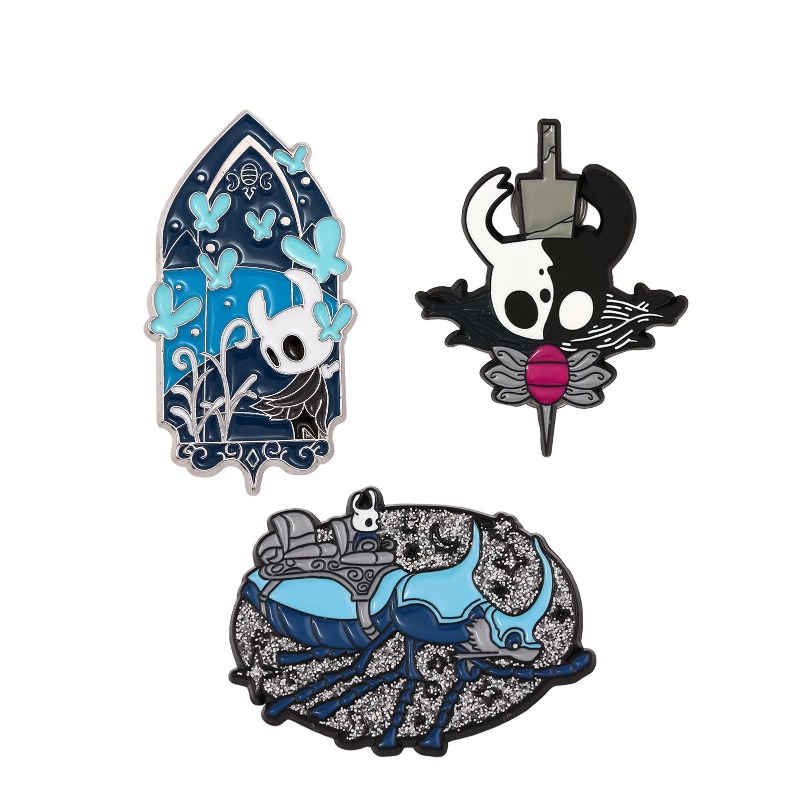 할로우 나이트 합금 드립 오일 에나멜 브로치 배지 장식 - Enamel Pin Set 리뷰 및 가격