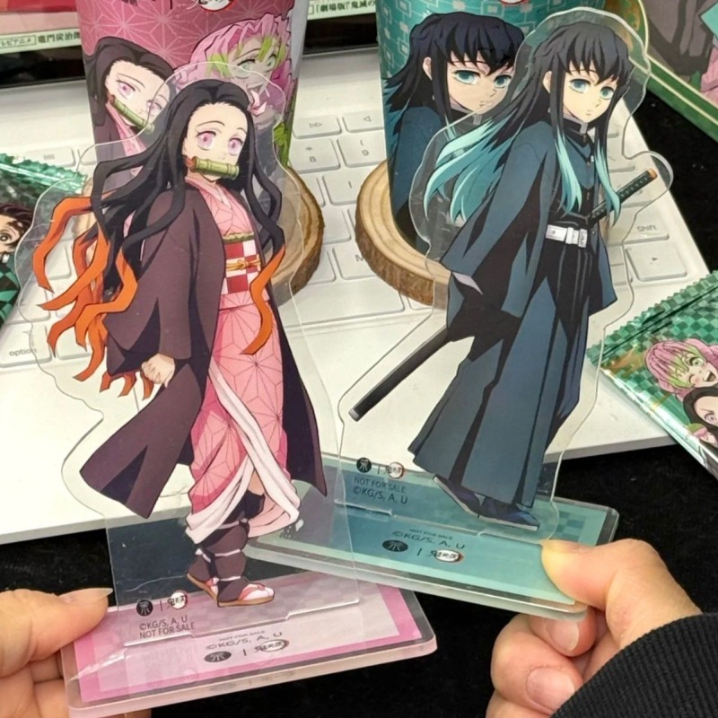 데몬 슬레이어 DIY 아크릴 스탠드 카마도 탄지로 네즈 - Anime Game Merchandise 리뷰 및 가격